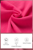 Hot Pink Cotton Ribbed Tank Tops for Women Scoop Neck Slim Fit