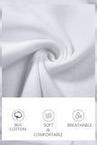 White Cotton Ribbed Tank Tops for Women Slim Fit Scoop Neck